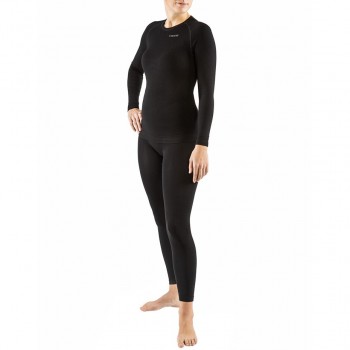 Viking Ritra Bamboo Women's Thermoactive Underwear Black 500-23-0922-09 Set XL