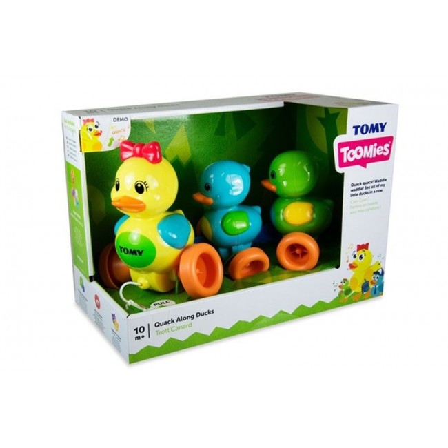TOMY TOOMIES Cheerful Trotting Ducklings E4613 TOMY TOOMIES Cheerful Trotting Ducklings E4613