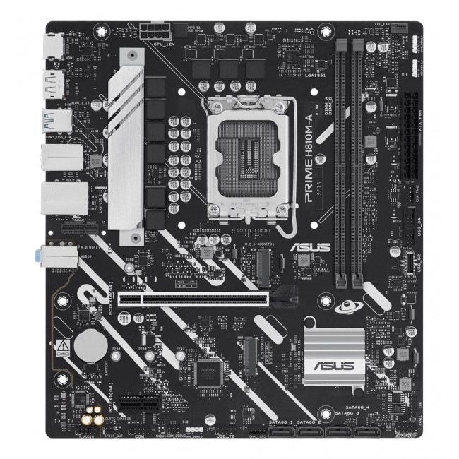 ASUS PRIME H810M-A-CSM Intel H810 LGA 1851 (Socket V1) micro ATX motherboard ASUS PRIME H810M-A-CSM Intel H810 LGA 1851 (Socket V1) micro ATX motherboard