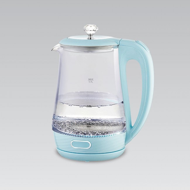 Maestro MR-052-BLUE Electric glass kettle, blue 1.7 L Maestro MR-052-BLUE Electric glass kettle, blue 1.7 L