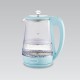 Maestro MR-052-BLUE Electric glass kettle, blue 1.7 L Maestro MR-052-BLUE Electric glass kettle, blue 1.7 L