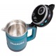 Makita KT001GZ electric kettle 0.8 L Black, Blue