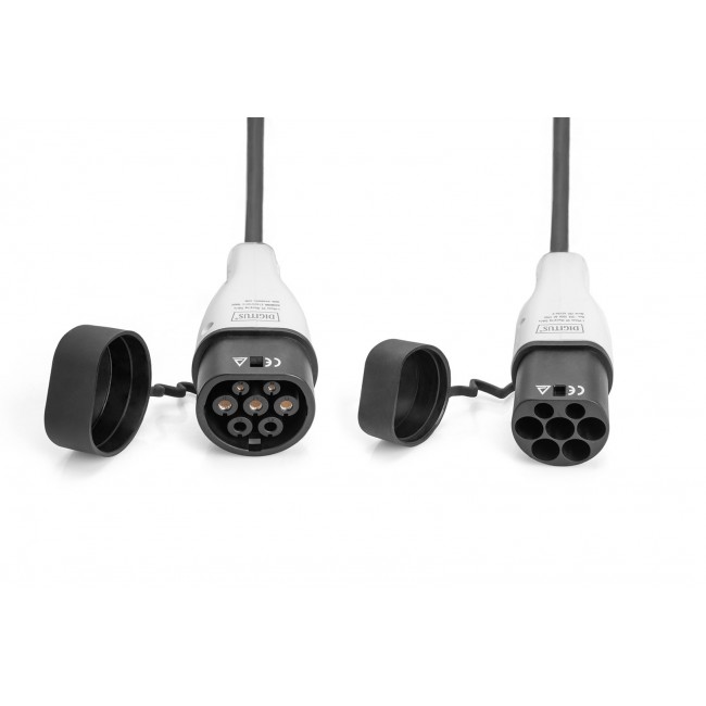 Digitus EV charging cable, 5 m, type 2 to type 2 Digitus EV charging cable, 5 m, type 2 to type 2