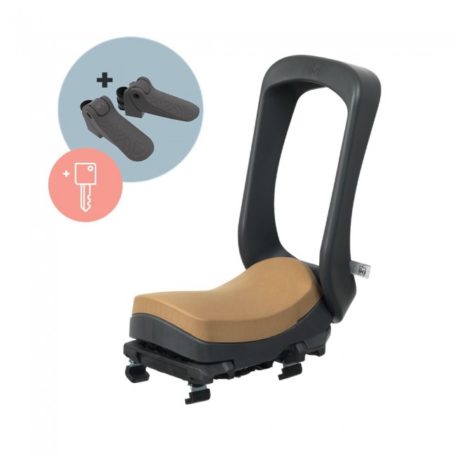 URBAN IKI Junior boot seat BLACK/BROWN SET key lock URBAN IKI Junior boot seat BLACK/BROWN SET key lock
