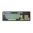 F99 Pro Black+Grey+Green GrayWood RGB AULA gasket keyboard