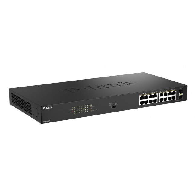 D-Link 18-Port Gigabit Unmanaged PoE Switch D-Link 18-Port Gigabit Unmanaged PoE Switch