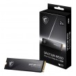 MSI Spatium M560 PCIE 5.0 NVME M.2 2 TB PCI Express 5.0 3D NAND MSI Spatium M560 PCIE 5.0 NVME M.2 2 TB PCI Express 5.0 3D NAND
