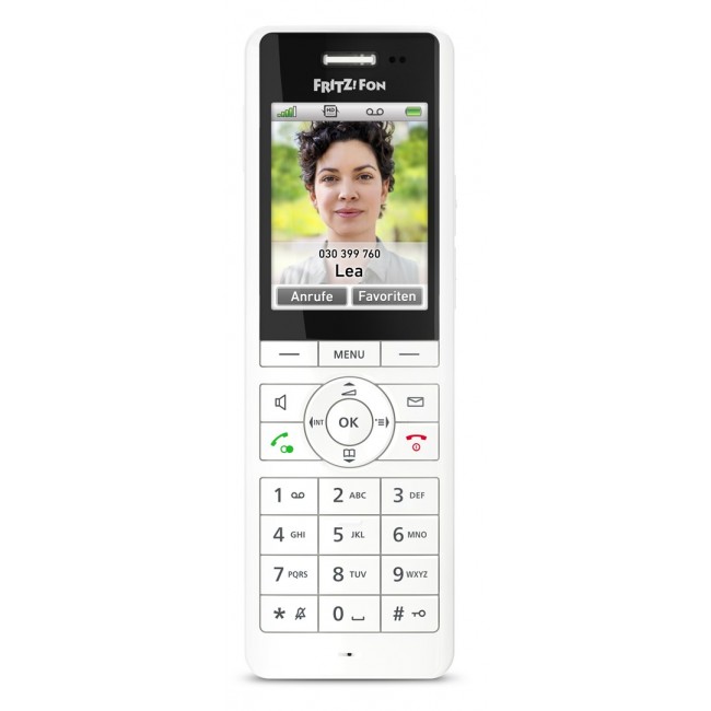 Fon FRITZ! X6 DECT telephone Caller ID White