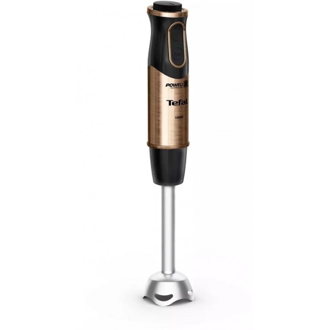 Tefal Quickchef HB656G10 Hand blender 1000 W, 20 speeds, 3-in-1 Black, Gold