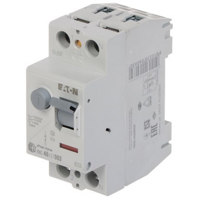 Residual current circuit breaker 40A 2P 2M 30MA AC