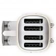 Smeg 50's Style Toaster TSF03CREU Cream