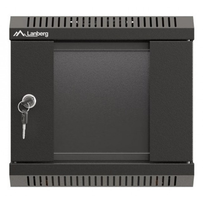 Lanberg WF11-3304-10B rack cabinet 4U Wall mounted rack Black Lanberg WF11-3304-10B rack cabinet 4U Wall mounted rack Black