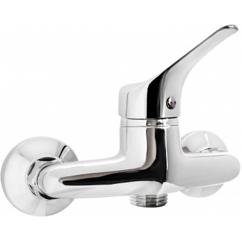 Wall-mounted shower faucet