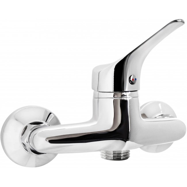 Wall-mounted shower faucet