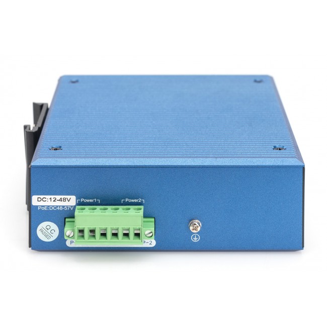 Digitus Industrial 8+2 -Port L2 managed Gigabit Ethernet Switch