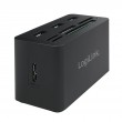 LogiLink CR0042 laptop dock/port replicator Wired USB 3.2 Gen 1 (3.1 Gen 1) Type-A Black