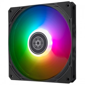 Silverstone SST-AS140B-ARGB computer cooling system Computer case Fan 14 cm Black 1 pc(s)
