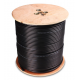 NS100 TRI COAXIAL CABLE GEL-FILLED BLACK - 300m spool NS100 TRI COAXIAL CABLE GEL-FILLED BLACK - 300m spool
