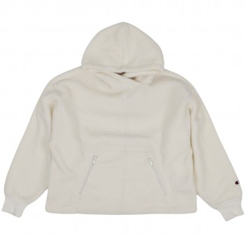 Champion Hooded Women's Sweatshirt white 117549 WW003 L