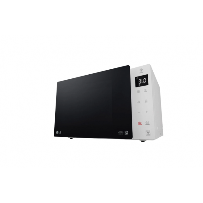 LG MS 23 NECBW, Over the range, Solo microwave, 23 L, 1000 W, Touch, Black, White