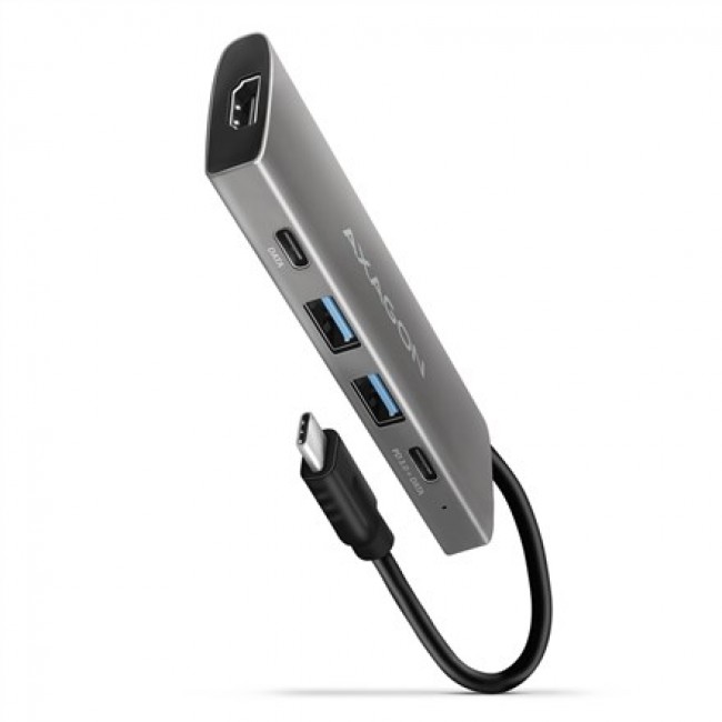 Axagon HMC-5G21 USB-C 10Gbps SPEEDSTER 5in1 hub Axagon HMC-5G21 USB-C 10Gbps SPEEDSTER 5in1 hub
