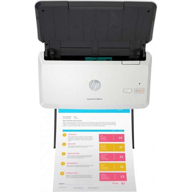 HP Scanjet Pro 2000 s2 Sheet-feed Scanner Sheet-fed scanner 600 x 600 DPI A4 Black, White HP Scanjet Pro 2000 s2 Sheet-feed Scanner Sheet-fed scanner 600 x 600 DPI A4 Black, White