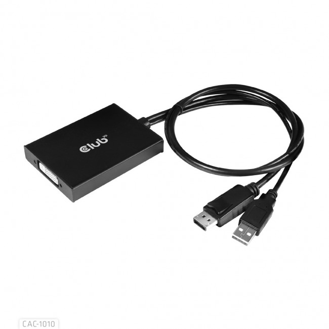 CLUB3D DisplayPort to Dual Link DVI-D HDCP ON version Active Adapter M/F CLUB3D DisplayPort to Dual Link DVI-D HDCP ON version Active Adapter M/F