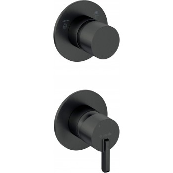 Concealed shower mixer with shower switch