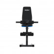 REBEL ACTIVE Inclined training bench with leg locks and elastic bands