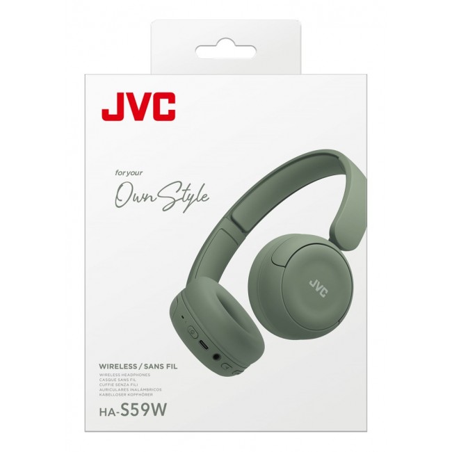 JVC HA-S59W Headset Wired & Wireless Head-band Music/Everyday USB Type-C Bluetooth Green JVC HA-S59W Headset Wired & Wireless Head-band Music/Everyday USB Type-C Bluetooth Green