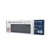 Gembird KB-UML-04 Slim wired backlight keyboard, black, US layout