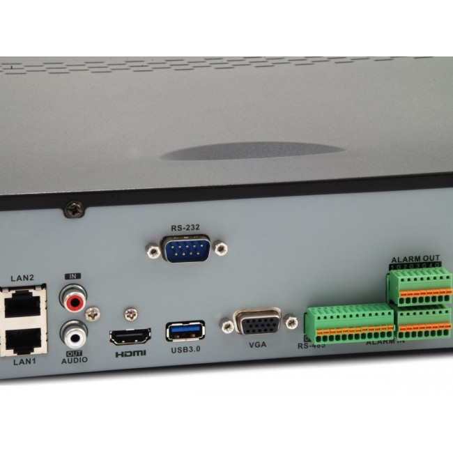 LevelOne NVR-1332 4-Bay Network Video recoder, H265 LevelOne NVR-1332 4-Bay Network Video recoder, H265