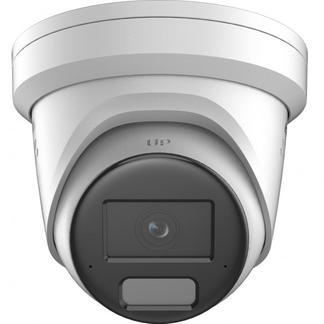 Hikvision Pro Series 6MP AcuSense Strobe Light and Audible Warning Fixed Turret Network Camera
