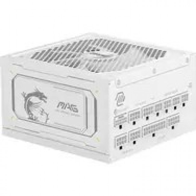 MSI MAG A1000GL PCIE5 WHITE power supply unit 1000 W 24-pin ATX ATX