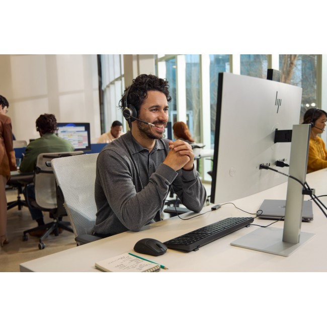 HP Poly Mission 615 Monaural USB Wired Headset