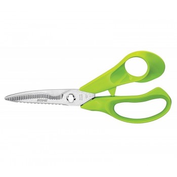 KOHE 5-in-1 multifunctional kitchen scissors, lime green