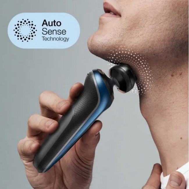 Braun Series 6 61-B4500cs Foil shaver Trimmer Black, Blue