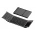 Inateck KB06101_STEEL GRAY keyboard Home RF Wireless + Bluetooth QWERTZ English Black