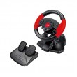 xlyne EG103 Gaming Controller Steering wheel PC,Playstation 2,Playstation 3 Digital Black,Red