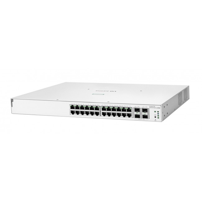 HPE Aruba Networking Networking Instant On Switch 24p Gigabit CL4 PoE 4p SFP+ 370W 1930