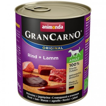 ANIMONDA GranCarno Original Adult Beef with lamb - wet dog food - 800 g