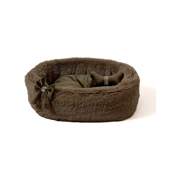 GO GIFT Cocard brown XL - pet bed - 65 x 60 x 18 cm