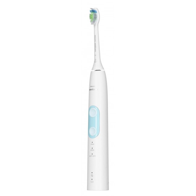 Philips | HX6857/28 Sonicare ProtectiveClean 5100 | Electric Toothbrush | Rechargeable | For adults | Number of brush heads included 1 | Number of teeth brushing modes 3 | Sonic technology | White Philips | HX6857/28 Sonicare ProtectiveClean 5100 | Electric Toothbrush | Rechargeable | For adults | Number of brush heads included 1 | Number of teeth brushing modes 3 | Sonic technology | White
