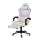 HUZARO FORCE 4.7 RGB White GAMING CHAIR HUZARO FORCE 4.7 RGB White GAMING CHAIR