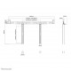 Neomounts AWL29-750BL1 Videobar/soundbar holder VESA - max 10 kg - universal Neomounts AWL29-750BL1 Videobar/soundbar holder VESA - max 10 kg - universal