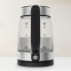 Tefal Glass Kettle KI605830 electric kettle 1.7 L 2200 W Black, Silver, Transparent