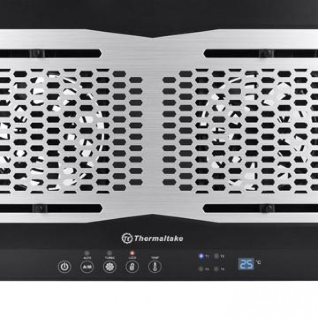 Thermaltake CL-N002-PL12BL-A laptop cooling pad 1300 RPM Aluminium, Black Thermaltake CL-N002-PL12BL-A laptop cooling pad 1300 RPM Aluminium, Black