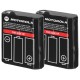 Motorola T82 Twin Pack two-way radio 16 channels Black,Orange