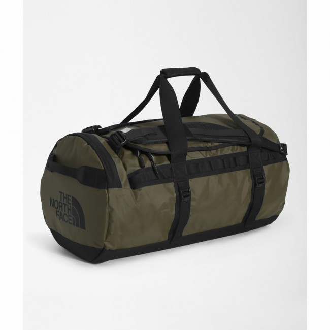The North Face NF0A52SA duffel bag 71 L Nylon, Polyester Black, Green The North Face NF0A52SA duffel bag 71 L Nylon, Polyester Black, Green