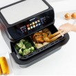 Fat-free deep fryer with long basket and grill Taurus 973004000